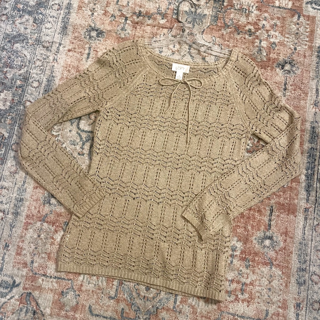 Loft Women's Beige Sweater